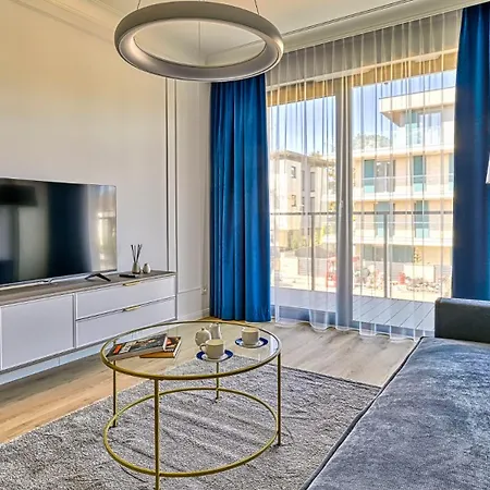 D205 Classik Z Basenem, Sauna, Jacuzzi, Przy Samej Plazy - 5d Apartment