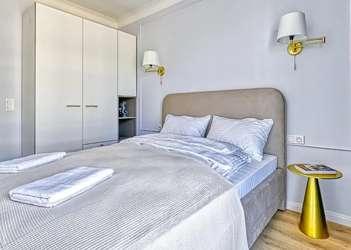 D205 Classik Z Basenem, Sauna, Jacuzzi, Przy Samej Plazy - 5d Апартаменты Нехоже