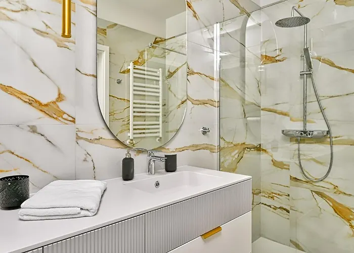 D205 Classik Z Basenem, Sauna, Jacuzzi, Przy Samej Plazy - 5d Апартаменты