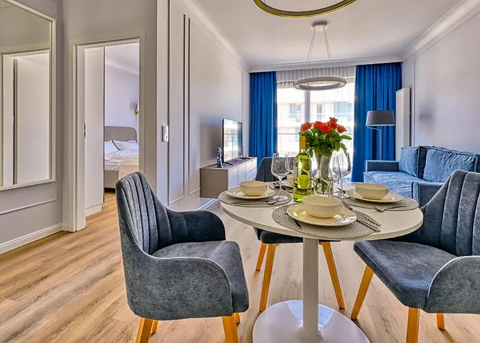 Апартаменты D205 Classik Z Basenem, Sauna, Jacuzzi, Przy Samej Plazy - 5d